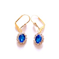 Semi Earring Jewelry Gold Plated Ring Crafted Small