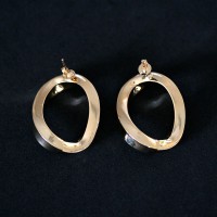 Semi Earring Jewelry Gold Plated Ring