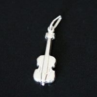 Pingente de Prata 925 Violino